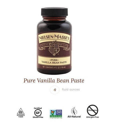 Vanilla bean paste - vanilla,
