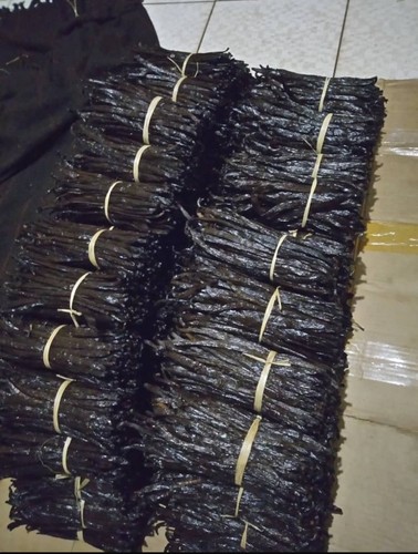 Organic vanilla beans grade - vanilla, beans,