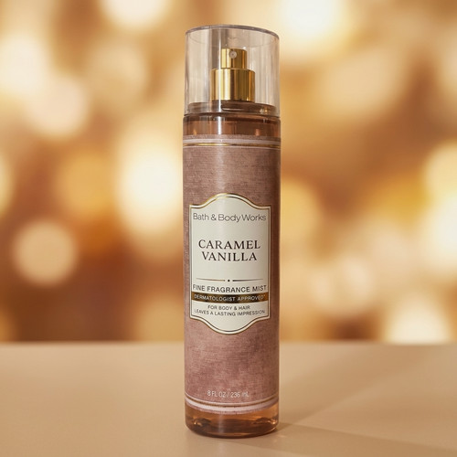 New bath body works caramel - new,